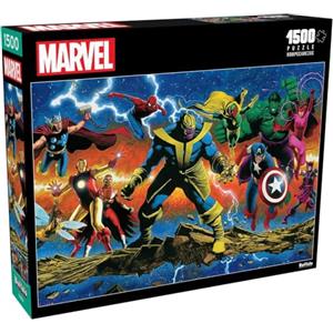 Buffalo Games - Marvel - Thanos Legacy # 1-1500 pezzi puzzle per adulti - puzzle impegnativo perfetto per le serate di gioco - Dimensioni finito è 38,50 x 26,50