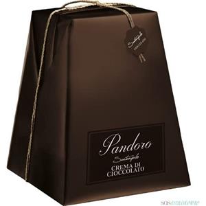 Zeus Party Pandoro Artigianale Santangelo Crema di Cioccolato Linea Premium 900g