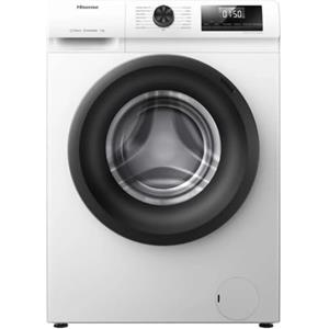 Hisense WFQP701219VM - Lavatrice, classe A, 7 kg, 1200 giri/min, altezza 84,5 cm x larghezza 59,5 cm, bianco