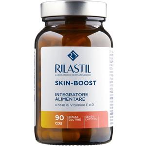 Rilastil Skin-Boost Integratore Antiossidante con Vitamine E e D - 90 Capsule per il Benessere della Pelle