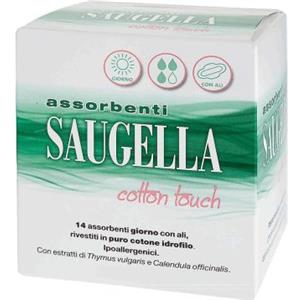 MEDA PHARMA SpA Saugella Cotton Touch - 14 assorbenti giorno con ali