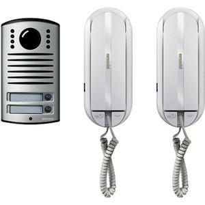 bticino kit audio 2 fili sprint l2 l2000 bifamiliare citofonico bticino 366821