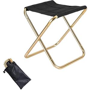 YANJINGHE Sedia Pieghevole Portatile, Sedile Piccolo Pieghevole, Mini Sedia Pieghevole per Esterni, Sgabello Pieghevole da Campeggio, Pieghevole Camping Sgabello, per la Pesca, Il Campeggio, i Viaggi