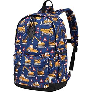 VASCHY Zaino per bambini leggero, zaino per la scuola, ragazza, ragazzo, scuola elementare, asilo, 4-6 anni, impermeabile, carino, zaino, ragazza, ragazzo, per A4, scuola materna, viaggio, con cintura