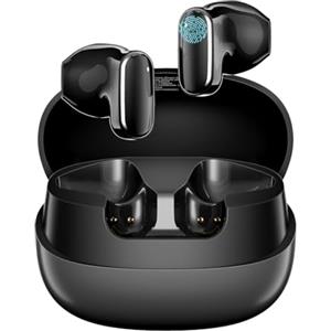 Blackview AirBuds 20 Auricolari Wireless Bluetooth 5.4 con ANC Attivo, Impermeabili IPX7, 40H Autonomia, Design Confortevole per Sport/Lavoro, Ricarica Rapida USB-C, Compatibili con iPhone/Android