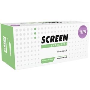 SCREEN PHARMA Test Rapido Virus Influenza A/B - Tampone Nasale/Faringeo