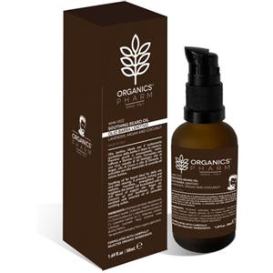 ORGANICS PHARM Olio Lenitivo per Barba 50 ml - Nutriente e Illuminante con Olio di Argan e Cocco