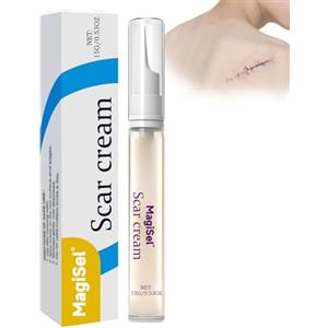 MagiSel Di unguento cicatriziale, Gel Riparatore per Cicatrici, Crema cicatriziale alta qualità, Crema che riduce la visibilità, PennaGel per Cicatrici, 15g