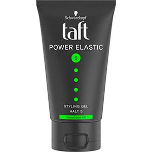 Taft Styling Gel Power Elastic con grado di tenuta indistruttibile 5 (150 ml), gel per capelli rinforzati e senza incollaggio, gel per una tenuta fino a 48 ore
