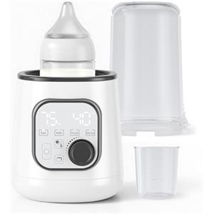 GJCrafts S7613 - Scalda bottiglie 8 in 1, scaldabiberon multifunzione per latte materno, scongelamento, riscaldamento, mantenimento in caldo