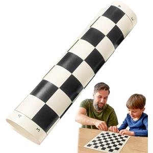 Generico Set Di Scacchi E Dama - Scacchiera Portatile E Unica Con Magnetici Pieghevoli, Conservazione Sicura Pieghevole E Modelli Squisiti, Set Di I Da Viaggio, Regalo Per Bambini, Adulti, Ragazz