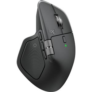 LOGITECH Mouse Logitech MX Master 4 RF senza fili Bluetooth Laser 8000 DPI grafite