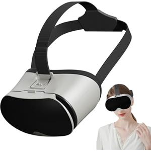 Generico Cuffie VR per telefono, occhiali per realtà virtuale - visore VR per realtà virtuale | Cuffie per realtà virtuale leggere per telefoni cellulari, set VR indossabile per giochi e film per di