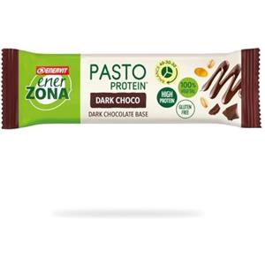 Enerzona Pasto Protein - Barretta Sostitutiva del Pasto Cioccolato fondente, 55g