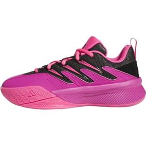 adidas Dame Certified 3, Scarpe da Basket, Lucid Fuchsia/Core Black/Lucid Pink, 23 EU