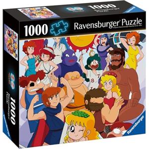 Ravensburger - Puzzle 1000 Pezzi | Pollon 80s | Puzzle Adulti | Regalo Anniversario per Lui | Puzle Manga per Adulti e Bambini +14 anni