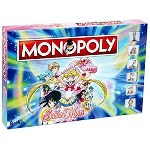Winning Moves Sailor Moon Board Game Monopoly *English Version* Giochi Tavolo