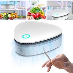 Rietoiu Macchina per la rimozione degli odori per odore di fumo, mini purificatore d'aria portatile per disinfezione, macchina portatile senza fili