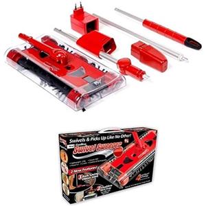 AntDau71 - Scopa Elettrica Rotante Ruotante Aspirapolvere Ricaricabile Swivel Sweeper Senza Sacchetto G6 Nuova Generazione. Spazzole rotanti pulizia casa per tutte le superfici