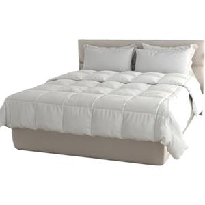 Italian Bed Linen Piumino Invernale PRESTIGE, Made in Italy - Piumone Matrimoniale - Trapunta in Morbida Microfibra Esterna e Calda Imbottitura in Poliestere 300gr/mq (MATRIMONIALE 250x200)