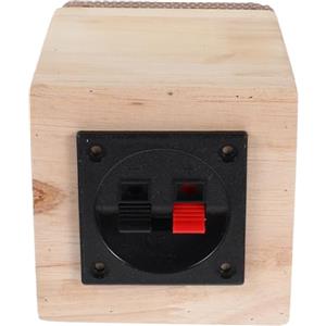 Garneck Cassa Audio in Legno per Auto e Camion Scatola Vuota per Altoparlanti Subwoofer Contenitore Acustico in Legno Naturale per Impianto Stereo Veicolare Evento e Festa