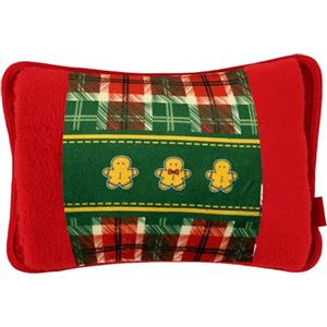 NARCISO Borsa Acqua Calda Elettrica per Ciclo, Mani, Schiena, Riscaldante, Scaldino Elettrico da Letto Scaldaletto Portatile, Boule Acqua Calda Elettrica, Sicura, Riscalda Velocemente (Gingerbread)