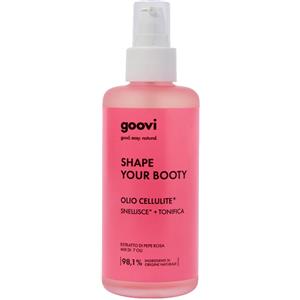 Goovi Olio Cellulite 150ml - Trattamento Snellente e Tonificante con Ingredienti Naturali