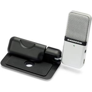 SAMSON Go Mic - Microfono a Condensatore USB Compatto e Portatile con Clip Integrata