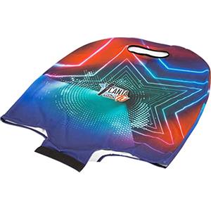 CANTA TU KARAOKE Canta Tu, Cover per Impianto Karaoke Canta Tu, Tessuto Colorato ed Elasticizzato, con Pratica Apertura per il Manico del Trolley, 2 Colorazioni Disponibili, Modello Star