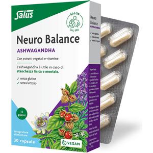 Salus Haus Neuro Balance - Integratore Alimentare con Ashwagandha e Vitamine B - 30 Capsule per Rilassamento e Benessere Mentale