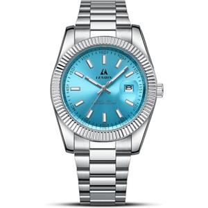 LN LENQIN Orologio Uomo Orologi in Acciaio Inossidabile Da Uomo Orologi Da Polso Impermeabili Orologio Analogico Al Quarzo Di Design Aziendale Di Moda