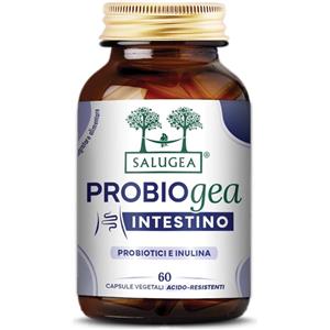 Salugea ProbioGea Intestino - Integratore Probiotico Naturale 60 Capsule Vegetali Acido-Resistenti