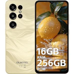 OUKITEL C1 Plus Smartphone, 16GB+256GB/1TB Telefono Cellulare, 6.52" HD+ Smartphone Android, 5000mAh Telefoni Cellulari, 13MP+5MP, Octa Core Cellulari e Smartphone, Dual 4G SIM/Face ID/OTG/3.5mm Jack