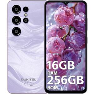 OUKITEL C1 Plus Smartphone, 16GB+256GB/1TB Telefono Cellulare, 6.52" HD+ Smartphone Android, 5000mAh Telefoni Cellulari, 13MP+5MP, Octa Core Cellulari e Smartphone, Dual 4G SIM/Face ID/OTG/3.5mm Jack