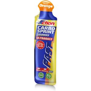 ProAction Carbo Sprint Ultra Race Gel Energetico All'arancia 60 ml - Integratore Isotonico per Sportivi