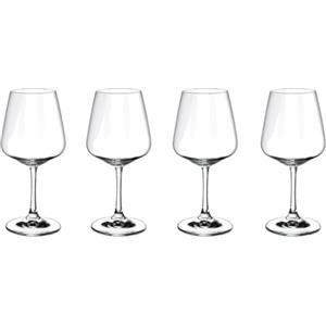 Villeroy & Boch Ovid Set 4 Bicchieri da Vino Rosso 200 ml