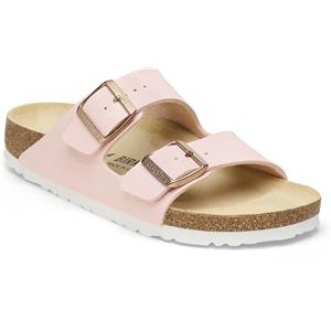 NATURAL LOOK BIRKENSTOCK ARIZONA SHINY LIZARD LIGHT ROSE BIRKO FLOR 38