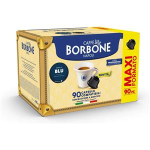 Caffè Borbone Miscela Blu - Capsule Compatibili Dolce Gusto - Gusto Corposo e Intenso - Confezioni da 90 a 2340 Capsule