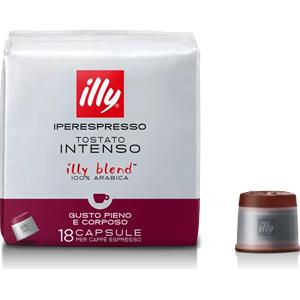 Illy Caffè 18 Capsule Caffè ILLY Iperespresso tostato INTENSO