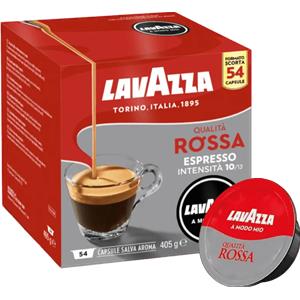 Lavazza 54 Capsule Caffè Lavazza A Modo Mio QUALITÀ ROSSA