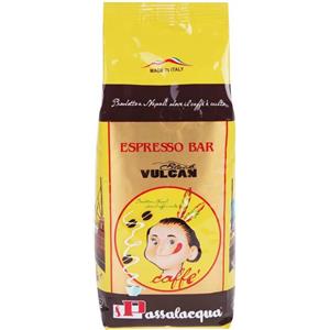 Passalacqua Caffè in Grani Black Vulcan 500 g - Miscela Forte con Arabica e Robusta