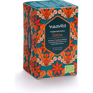 Neavita Tisana Biologica Detox - Depurativa con Tarassaco e Betulla in Filtro