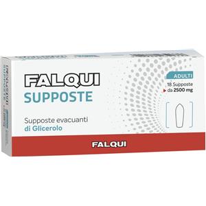 DIFAR DISTRIBUZIONE Srl Falqui 18 Supposte Con Glicerina 2500mg Adulti - Dispositivo Medico