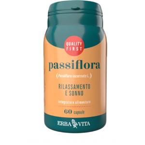 ERBA VITA GROUP SpA Erba Vita Passiflora 60 capsule - Integratore Alimentare per Stress, Ansia e Sonno