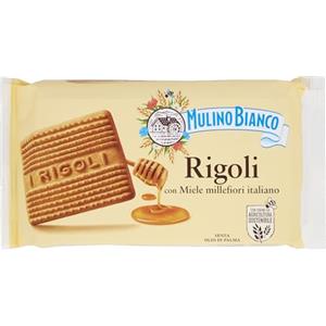 Mulino Bianco Biscotti Frollini Rigoli con Miele, 400g