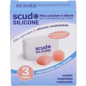 PASQUALI Srl Tappo Auricolare Silicone Earplug Scudo 3 Coppie