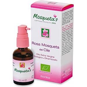 Mosqueta's Olio di Rosa Mosqueta Biologico 30 ml - Rigenerante e Anti-Age per la Pelle