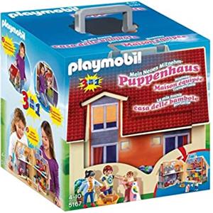 PLAYMOBIL Dollhouse 5167, Casa delle Bambole Portatile, dai 4 Anni