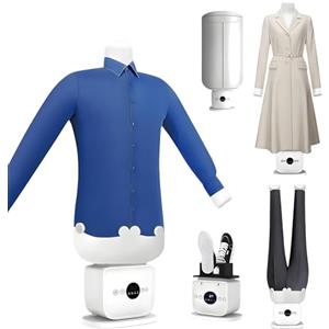 Drmoxin Ferro Da Stiro Automatico,Touch Migliorato,Macchina Da Stiro Automatica 3.0,Macchina Da Stiro Senza Mani,Asciugatura Rapida in 8 Minuti,Regolabile,Delicato Su Tutti I Tessuti per Camicie E Pantaloni