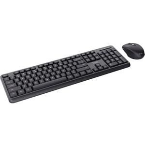 Trust Gaming TRUST TKM-350 Tastatur und Maus Set, kabellos, Deutsches QWERTZ-Layout, Flüssigkeitsgeschützt